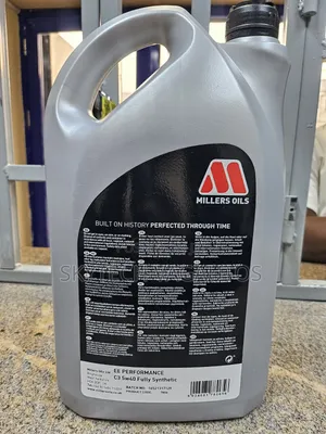 Millers 5W40 EE Performance Engine Oil 5 Liters