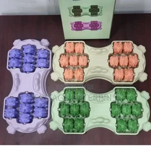 Manual Foot Massager with 14 Rollers
