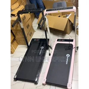 Euromax Foldable Walking Pad Treadmill with Incline and Hand Rails