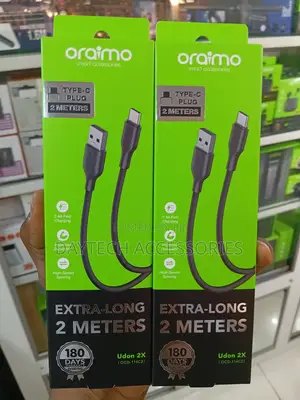 Oraimo Udon 2X USB-A to Type-C 2A Fast Charging Cable