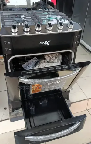 GNIX Black 60x60 Premium 3+1 Gas Electric Cooker