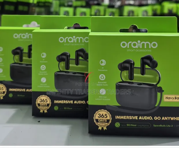 Oraimo SpaceBuds Lite 2 OTW-325S Earbuds - 1