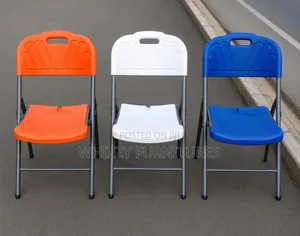 Portable Folding Chairs - Multiple Colors