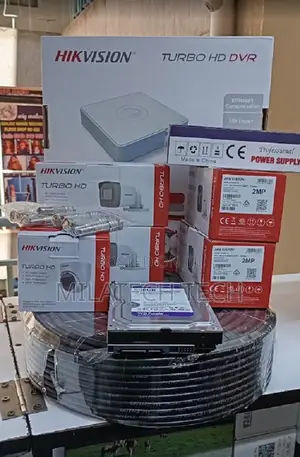 Hikvision 8 Camera CCTV Full Kit