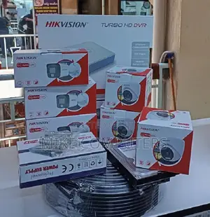 Hikvision 4 Channel Smart Hybrid Colored Night Vision CCTV Set