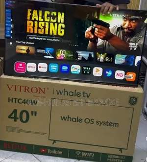 Vitron 40" Smart TV Whale OS Frameless Design