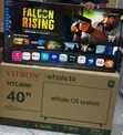 Vitron 40" Smart TV Whale OS Muundo Bila Fremu - 1