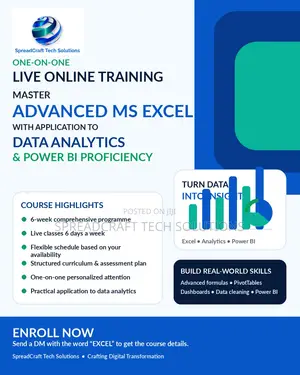 Jifunze Uchambuzi wa Data kwa Advanced Excel na Power BI