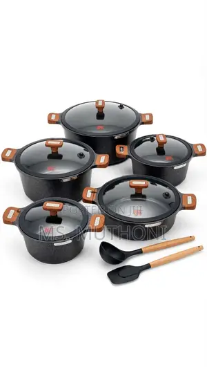 UCC Life Granite Die-Cast Non-Stick Cookware Set