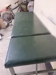 Doctor's Examination Bed, Green Leather - 1