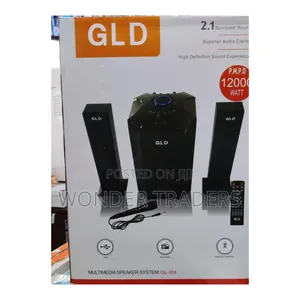 GLD 004 Mtungi 12000W 2.1Ch Speaker za Multimedia