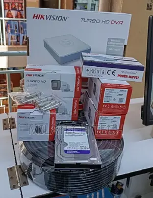 Seti Kamili ya Ufungaji CCTV ya Hikvision Njia 8
