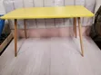 Vibrant Yellow Study Desk/Dining Table - 3