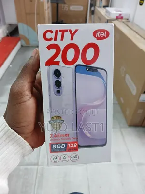 New Itel City 200 128GB Purple