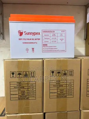 Sunnypex NP-12V 80Ah Deep Cycle Battery