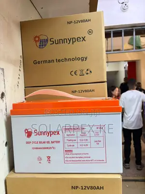 Sunnypex NP-12V 80Ah Deep Cycle Battery