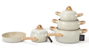 9-Piece Forged Aluminium Ceramic Cookware Set