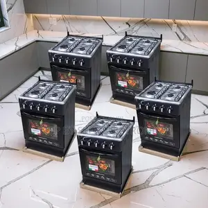 4-Burner Free-Standing Gas Cooker