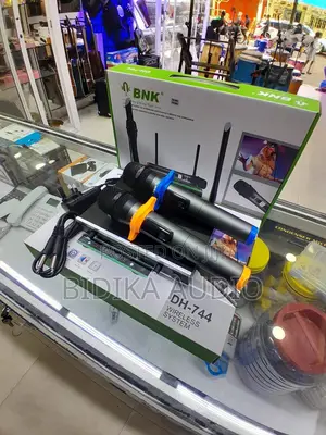 BNK DH-744 Dual Wireless Microphone System