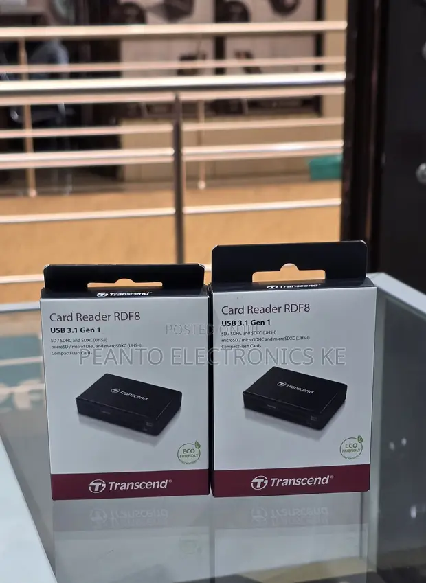 Transcend RDF8 USB 3.1 Gen 1 Kisoma Kadi - 1