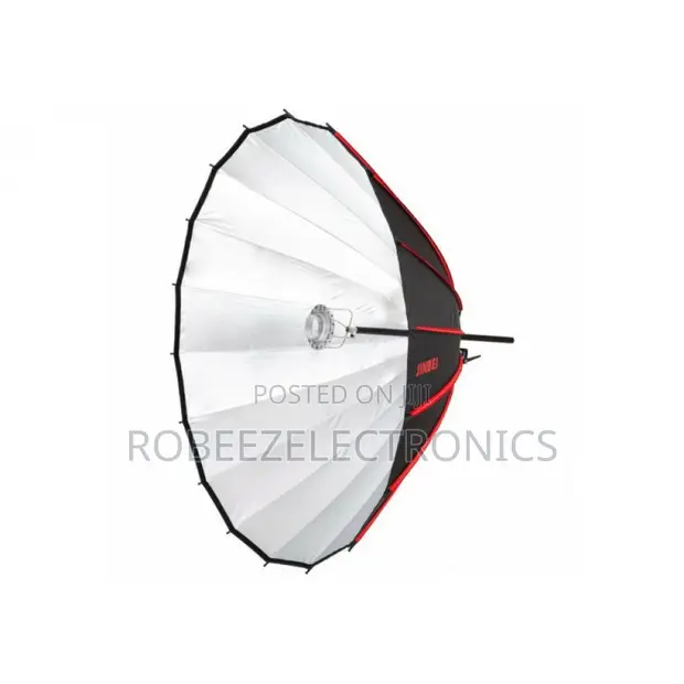 Jinbei TD-180 Deep Focus Bowens Mount Umbrella - Silver - 1