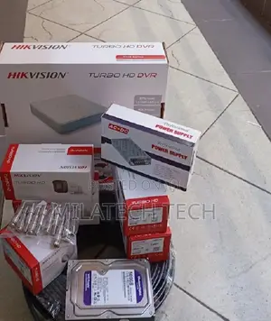 Hikvision 8 Camera CCTV Security System - Complete DVR Kit