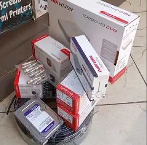 8 Channel Hikvision CCTV Package - 8 Cameras, DVR, HDD, Cable