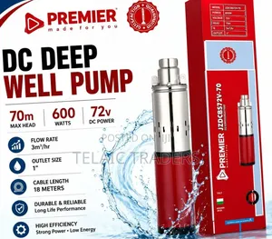 Premier 70M DC Deep Well Pump 600W 72V