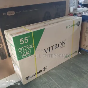Vitron 50 Inch UHD Smart TV with Wi-Fi and Bluetooth