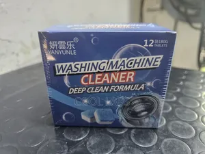 Washing Machine Cleaning Tablets 12 Pack