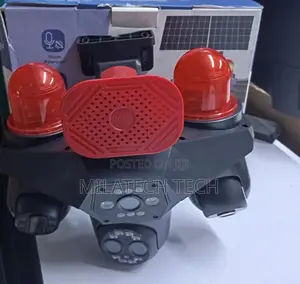 Kamera ya CCTV ya Solar 4G yenye Lensi 4 (V380 Pro)
