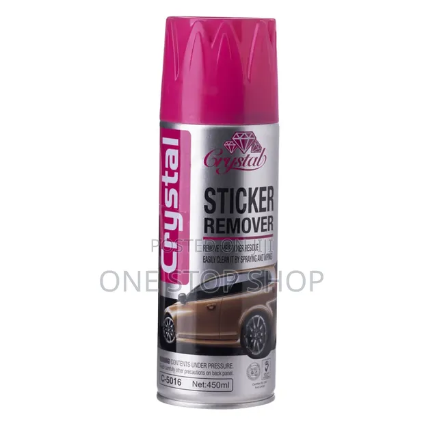 450ml Sticker Remover Dissolves Stubborn Sticky Labels - 1