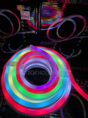 5m Neon RGB Running Strip Light na Remote & App Control