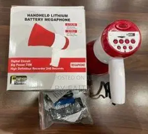 High-Power Professional Portable USB Megaphone