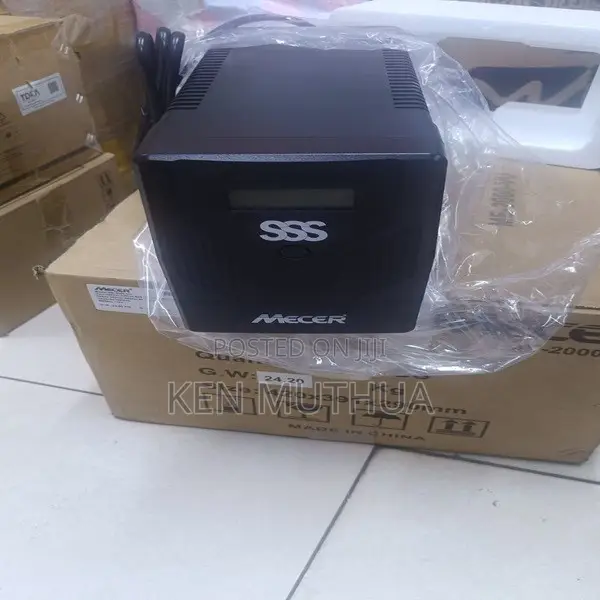 Mecer 2kVA LCD Display UPS - 1