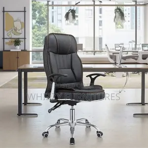 Office Chair:High -Back Elgonomic Modern Leather Chair