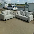 Modern White 5-Seater Sofa - 1