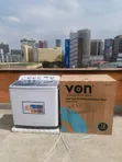Von 13kg Twin Tub Washing Machine - White - 2