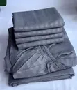 Striped Fitted Bedsheet Sets Material: Cotton - 1