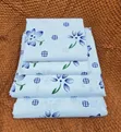 (4pcs) Both Printed Cotton Bedsheets - 1