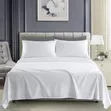 Cotton White Plain Bedsheets - 2