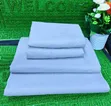 Luxury Greek Embossed Pattern Cotton King-Size Bedsheets - 3