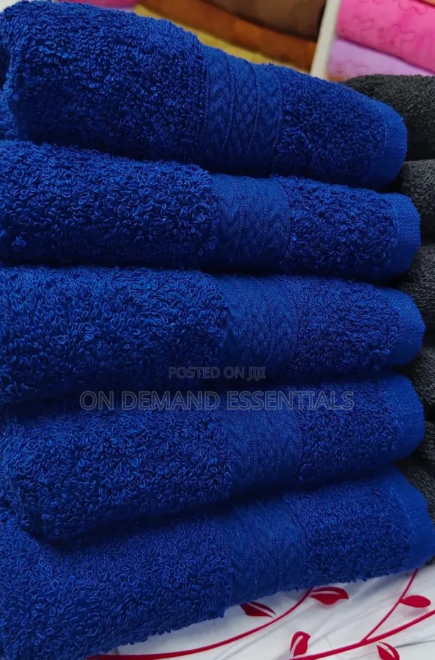 Cotton Terry Face Towels 33cm by 33cm - 1