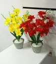 Artificial Blossom Flowers, Bonsai Artificial Potted Plants - 5