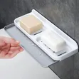 Double Sides Wall Mounted Adhesive Soap Holder/Box - 1