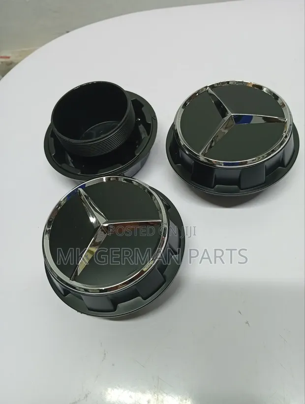 Mercedes-Benz Screw Hub Caps 75mm - 1