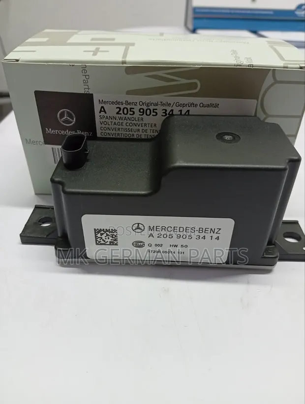 Genuine Mercedes Voltage Converter/Auxiliary Battery. - 1