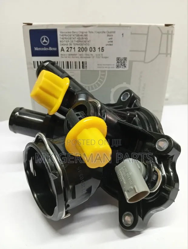 Genuine Mercedes Engine Thermostat Housing M271 CGI. - 1