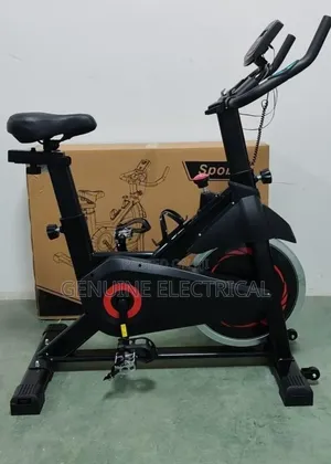 Bodyfit Exercise Bike for Home Cardio and Strength Workouts
