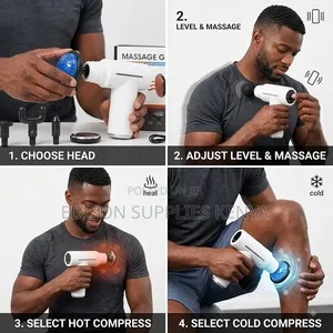 Massage Gun ya Moto na Baridi - Pro Muscle Recovery